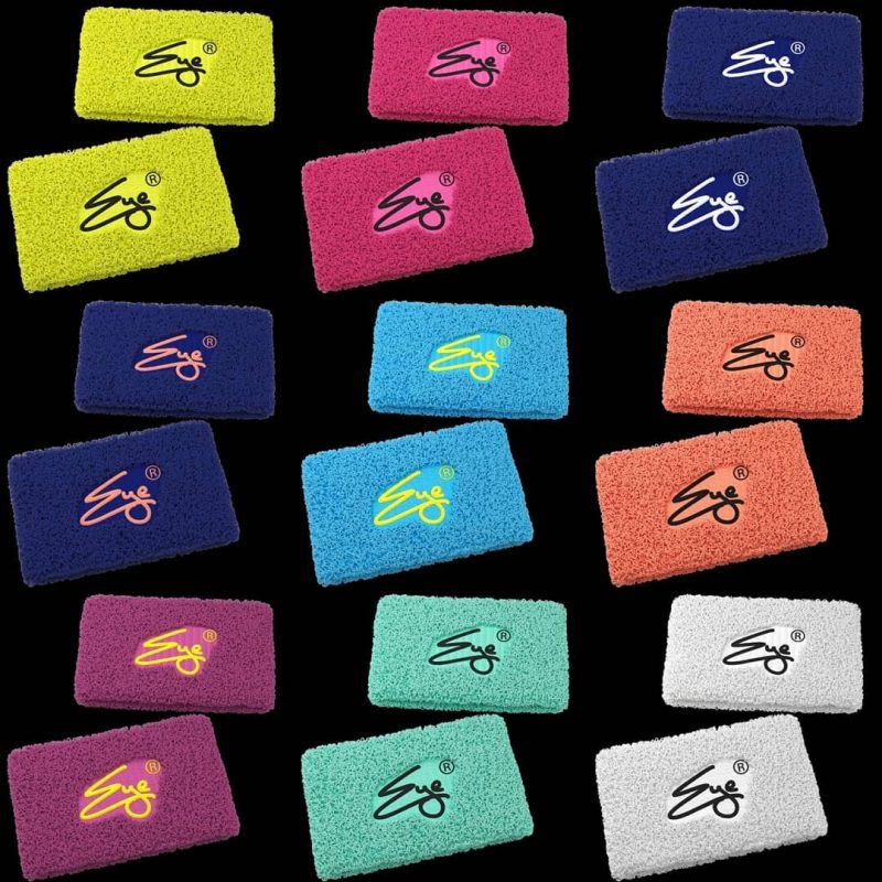 Eye Rackets Performance Line Wristbands 2 Packs - Assorted Colors - Image 2