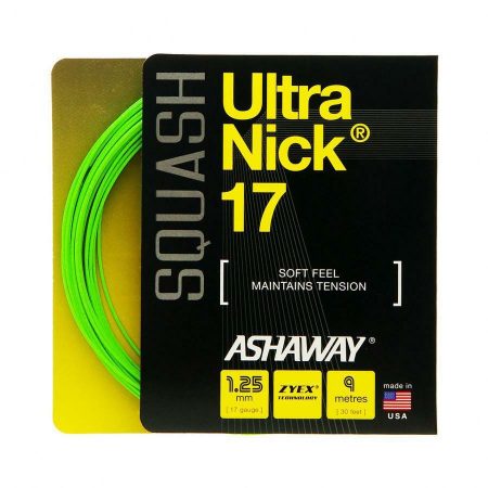 Ashaway UltraNick17 1.25mm Restring Serivecs