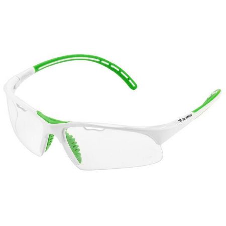Tecnifibre Absolute Squash Goggles – White & Green