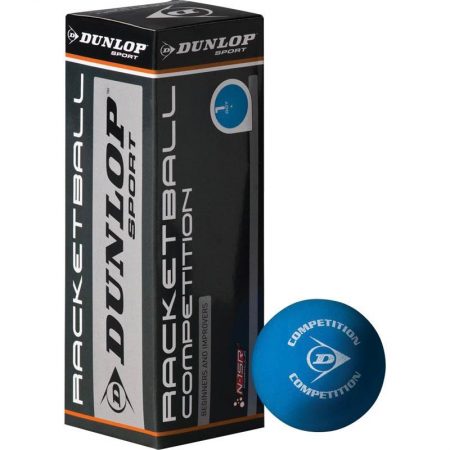 Dunlop Competition Racket Ball  - 3 Ball Box