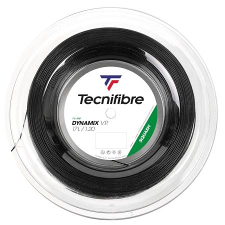 Tecnifibre Dynamix V.P. 1.20 Squash String 200m Reel – Black