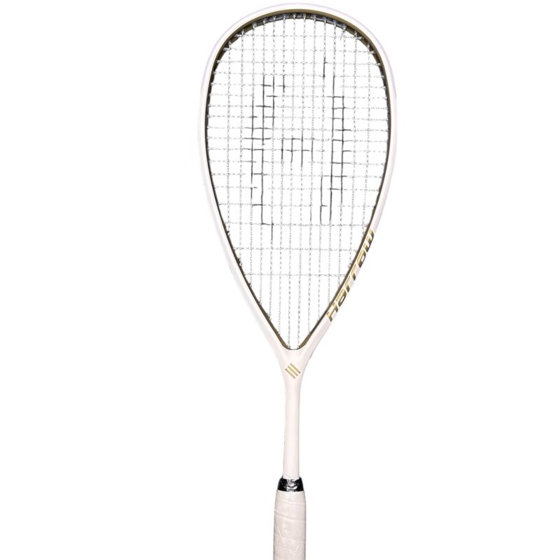 Harrow x HKSG Response 110 Squash Racket - White/Gold