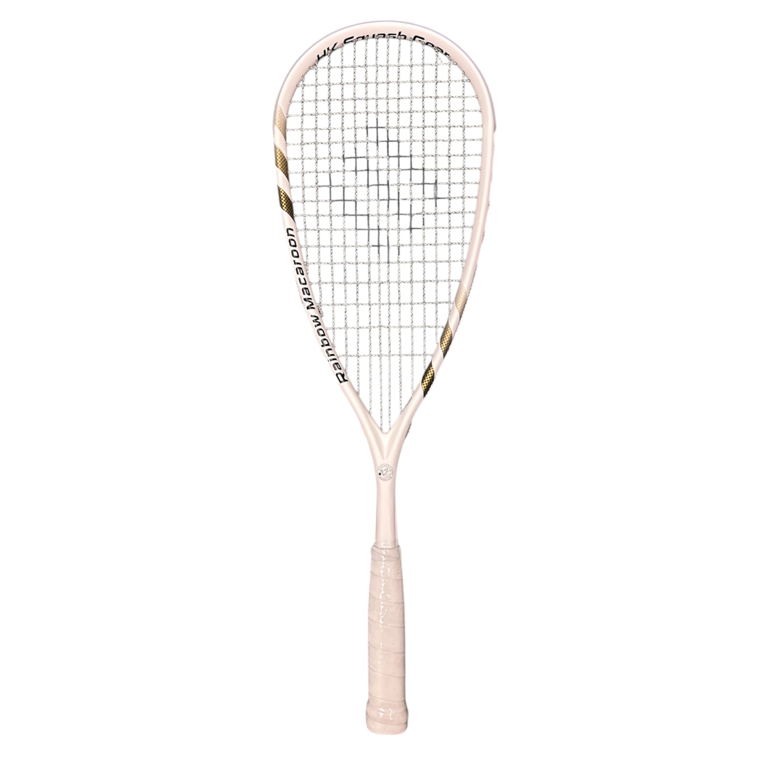 HKSG Macaroon Junior Squash Racket White